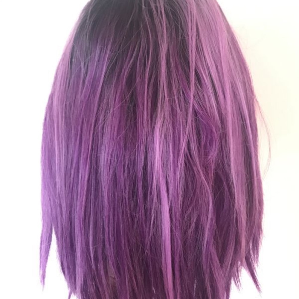 Purple wig